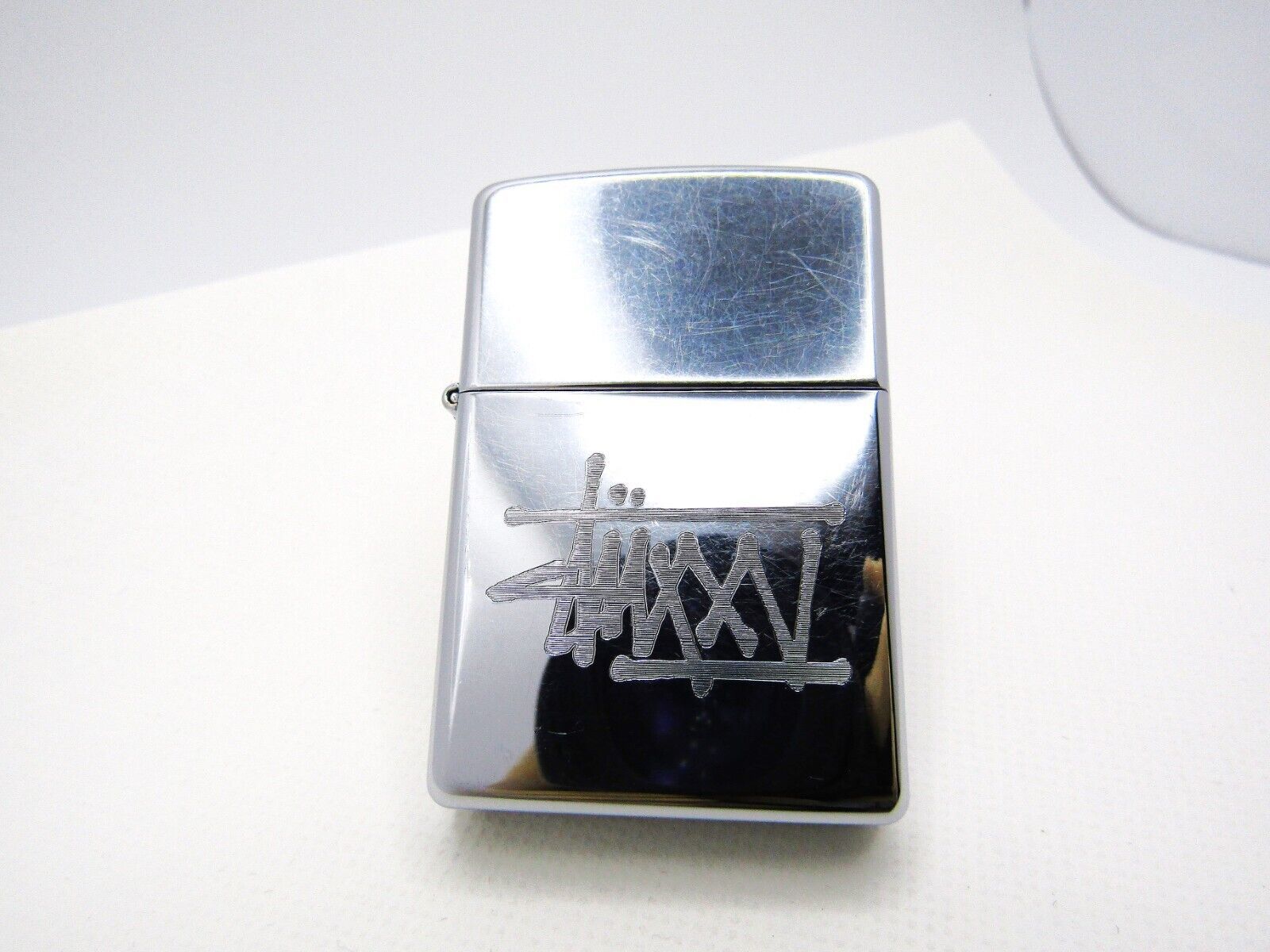 Stussy 25th Anniversary Zippo 2005 Fired Rare and 50 similar items