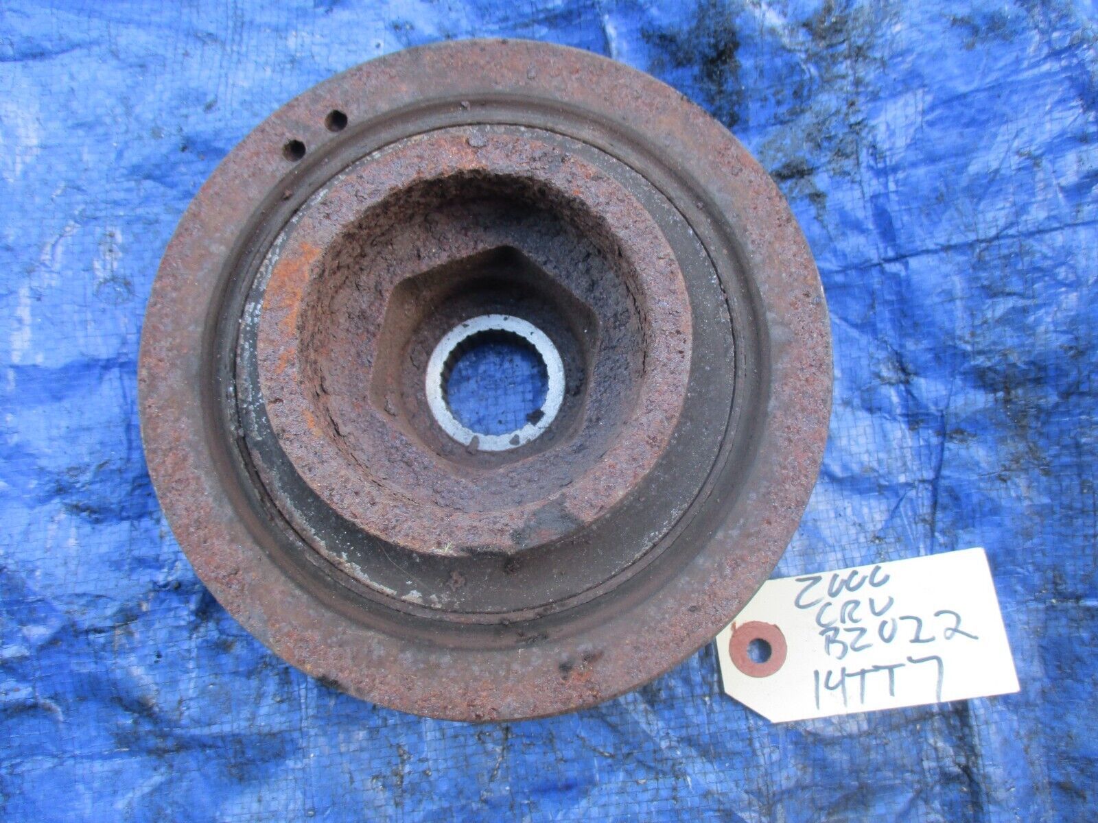 9701 Honda CRV B20B4 harmonic balancer pulley crankshaft pulley crank