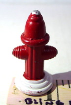 Lemax Red Fire Hydrant Christmas Town City Infrastructure Figurine Metal... - $7.87