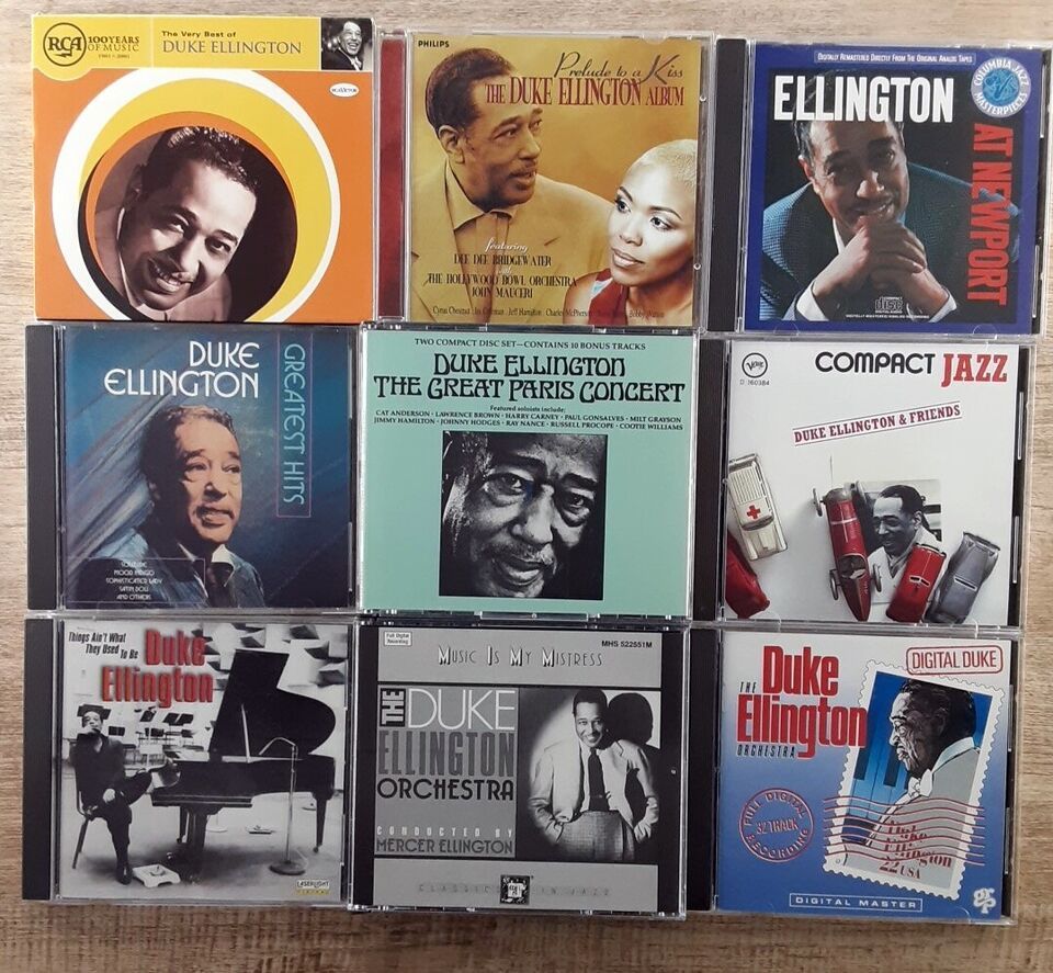 Duke Ellington CD Lot of 9 The Very Best Of Prelude To A Kiss The Album ...