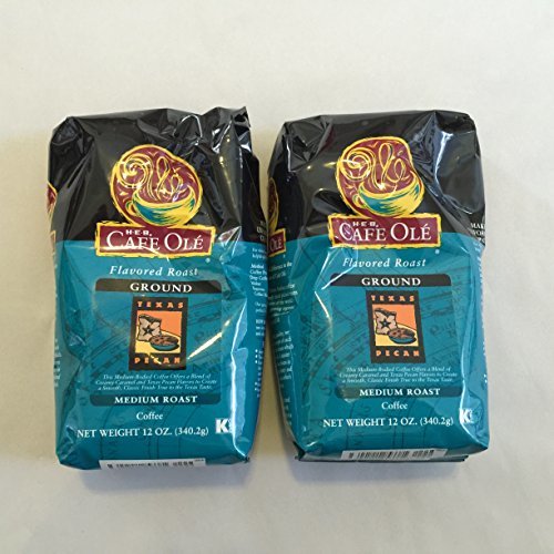 HEB Cafe Ole Ground Coffee 12 Oz Bag (Pack of 2) (Texas Pecan) - $30.49