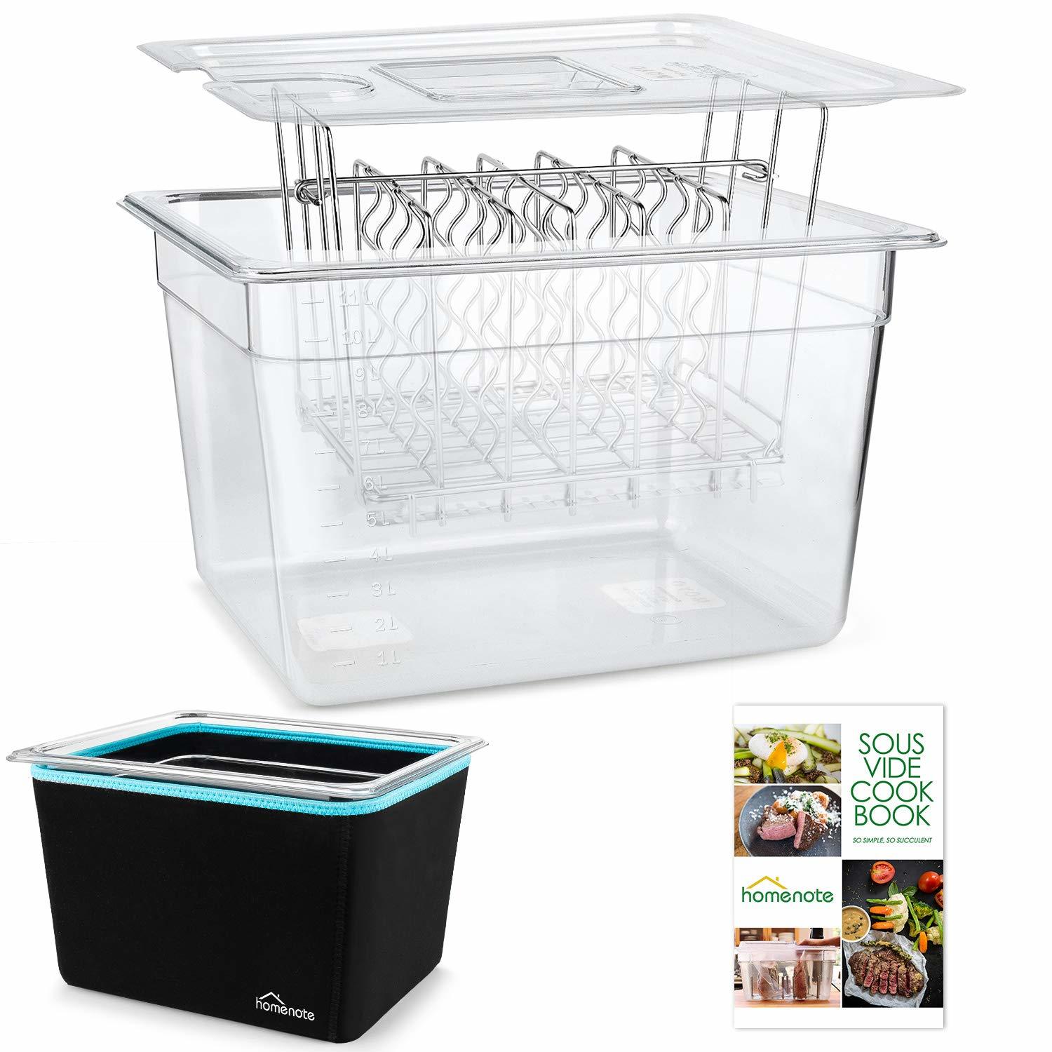 Stainless Steel Sous Vide Weights Rack with 7 Dividers for Sous