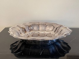 Vintage Italian 12 3/4" Sterling Silver Bowl Marked with Star 240 PD  597 Grams - $700.00