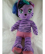 Honey Girls Teegan Purple Tiger Plush Jonas Brothers Music 3 diff. Build... - $19.79