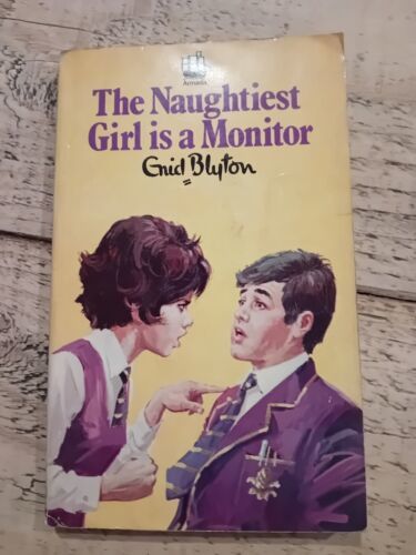 The Naughtiest Girl Is A Monitor Enid Blyton Rare Vgc 1962 Edition Books 6362