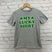My Lucky Shirt Irish St Patricks Shamrock Girls Sz 14 Carters T-Shirt - $9.89