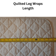 Quilted Horse Leg Wraps Set of 4 USED image 3