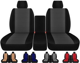 40-20-40 Front set car Seat covers Fits Ford F150 truck 2009 to 2021  tw... - $109.99