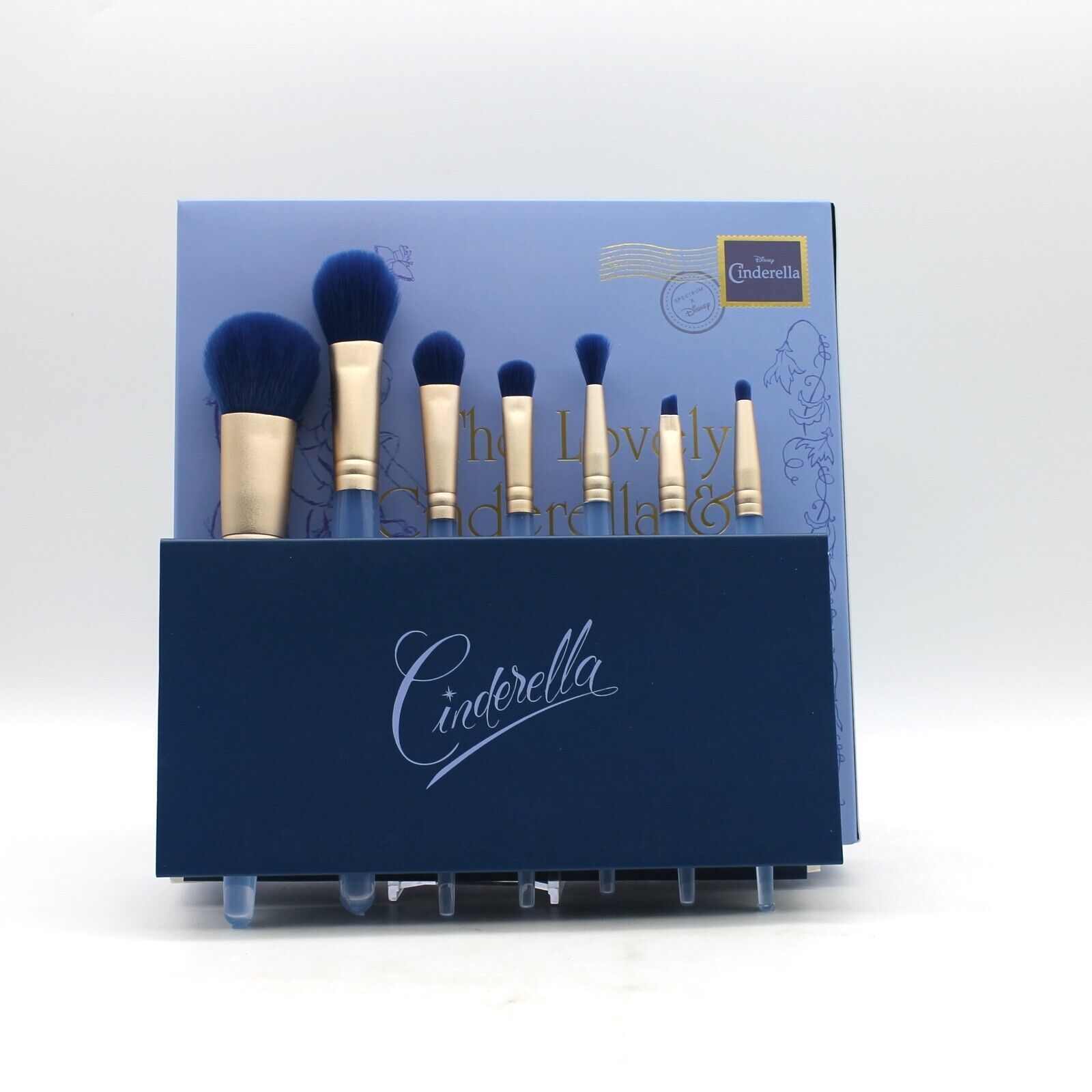SPECTRUM x Disney Cinderella MIDNIGHT DREAMER 7 Piece Makeup Brush Set