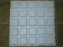 BOGO! 12+12 FREE COBBLESTONE PAVER PATIO FLOOR MOLDS 4"x4" MAKE FOR PENNIES image 3