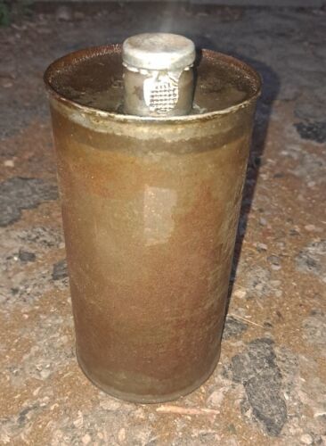 Vintage Oil Can Texaco Motor Oil One Quart Metal Can