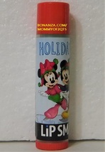 Lip Smacker FLIRTY FUDGE Minnie Mickey Disney Christmas Lip Balm Gloss Stick  - $4.00
