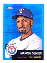 2022 #380 Marcus Semien Topps Chrome Platinum Texas Rangers