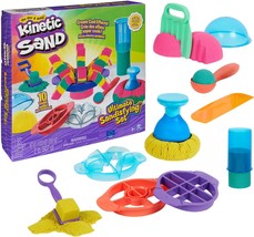  Kinetic Sand, Deluxe Beach Castle Playset with 2.5lbs of Beach  Sand, Includes Molds and Tools, Sensory Toys, Christmas Gifts for Kids Ages  5 and up : Everything Else