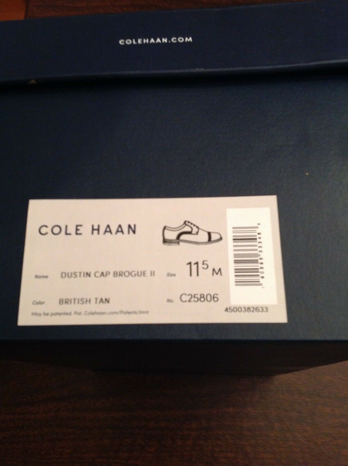 cole haan dustin cap brogue ii