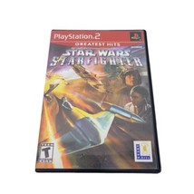 Star Wars : Starfighter PlayStation 2 PS2 Games 2002 CIB Tested w/ Manual - $5.00