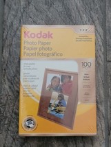 KODAK Photo Paper Gloss 4"x6", 100 Sheets 6 mil Thickness Instant Dry New Sealed - $9.95