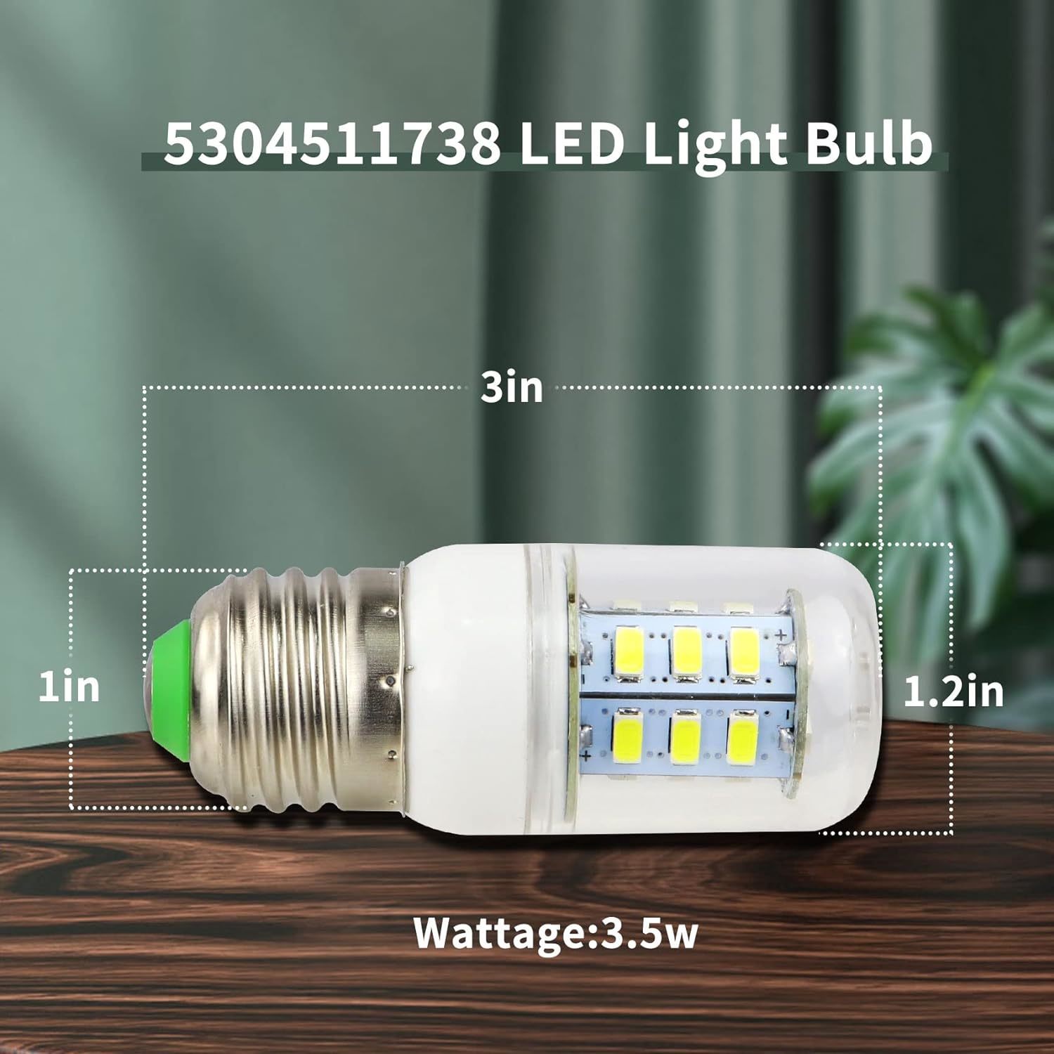 5304511738 LED Refrigerator Light Bulb Replacement for Frigidaire