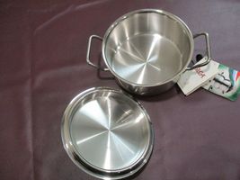 Silga Teknika 3L (3.15 Qt) Stainless Steel Low Casserole 20cm (7.9