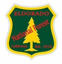 Eldorado National Forest Sticker R3230 California YOU CHOOSE SIZE - $1.45+