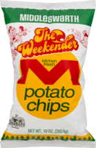 Middleswarth Weekender Kitchen Fresh Potato Chips, 6-Pack 9 oz. Bags - $47.95
