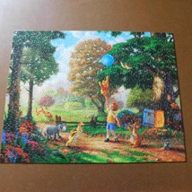 Thomas Kinkade Disney 4 Jigsaw Puzzle 500 pc Pooh Tangled Fantasia Lady ... - $9.75