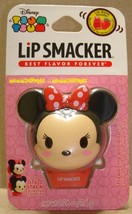 Minnie Mouse Lip Smacker Tsum Tsum Stackable Pot Lip Balm Strawberry Lollipop - $8.50