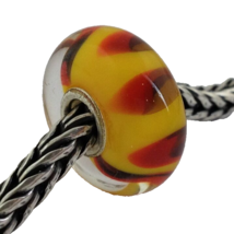 Authentic Trollbeads Retired Red Shadow (B) Bead Charm, 61310 New - $23.74