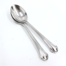 Set of Two Pfaltzgraff Soup Spoons 18/0 Stainless Steel Glossy Finish - $7.72