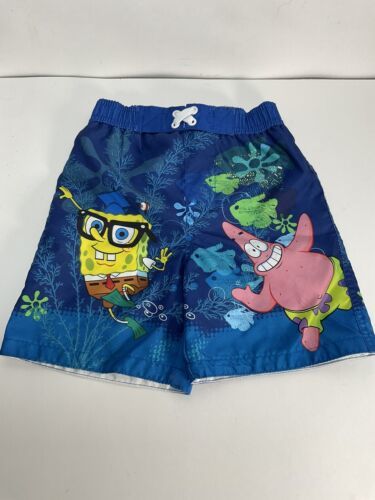Vintage 2010 Nickelodeon Spongebob Kids 3T Swim Trunks Shorts - $15.95
