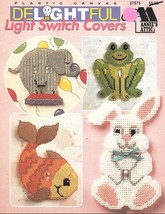 Annie&#39;s Attic #87S75 Delightful Light Switch Covers - Plastic Canvas - $9.90