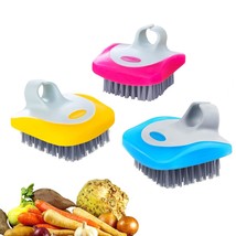 Vegetable Cleaning Brush 2 Pack 3.5(1 Soft/1 Hard) by Cuisipro
