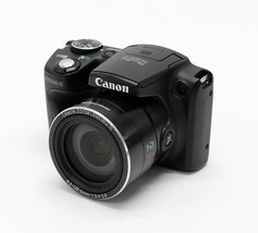 Canon PowerShot SX500 IS 16.0MP Digital Camera - Black image 1