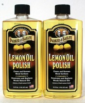 2 Parker &amp; Bailey 16 Oz Lemon Oil Polish Cleans &amp; Renews Wood Surfaces - $33.99