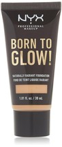 NYX Professional Makeup Born To Glow Naturally Radiant Medium Olive 1.01... - $5.00