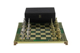 Helena Mother Of Pearl Flat Board Chess Set Walnut 20 Inch Weighted  Sheesham Professional Morphy Staunton Chess Pieces 3.75 Inch