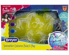 Breyer SUNCATCHER UNICORN PAINT and PLAY set Stablemate size 4238 - $18.99