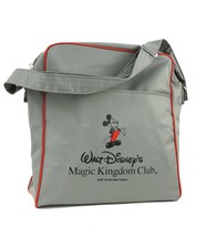 Vintage 1987 Walt Disney's Magic Kingdom Club Gray Tote Bag Vinyl - $21.01
