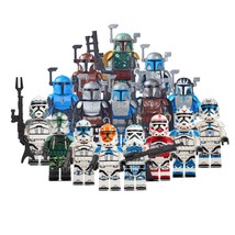 16pcs Star Wars The Mandalorian Boba Fett Coruscant Guard Wolfpack Minifigures - $29.99