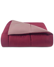 Martha Stewart Essentials Down Alternative Twin Comforter, Burgundy - $90.00