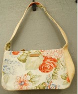 Modern Designer Ladies Purse FOSSIL Brand Floral Tapestry Fabric 76082 H... - $24.74