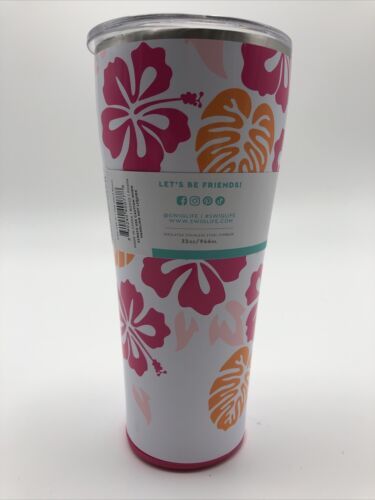 Swig Island Bloom Stainless Steel Tumbler, 32 oz.