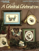 Leisure Arts A Celestial Celebration Counted Cross Stitch Pattern 1988 - $7.35