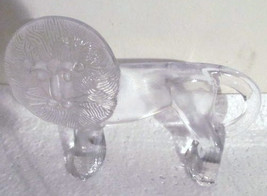 1970's Erik Hoglund  Glass Figurine "The Lion" Kosta Boda Zoo Series - $75.00
