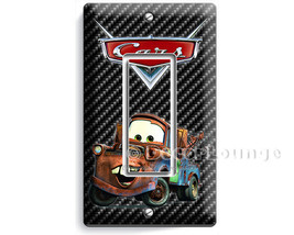 new cars 2 Mater the rusty oldtow towing truck single GFCI light switch ... - $11.99