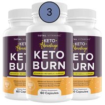 3 Pack Keto Advantage Keto Burn Keto Diet Pills Advanced - $63.00