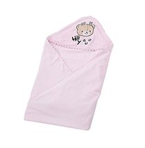 Pink,Pure Cotton Thin Swaddling Clothes/Blanket/Bathrobe Soft Comfortable