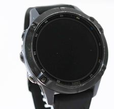 Garmin Fenix 6 Pro Solar Edition 47mm Slate Gray Case with Black Band image 7