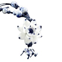 Handmade Ceramic Necklace National Wind Jewelry Necklace Send Girlfriend image 2