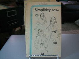 Simplicity 8626 Misses Tunic &amp; Top Pattern - Size 14 Bust 36 - $11.89